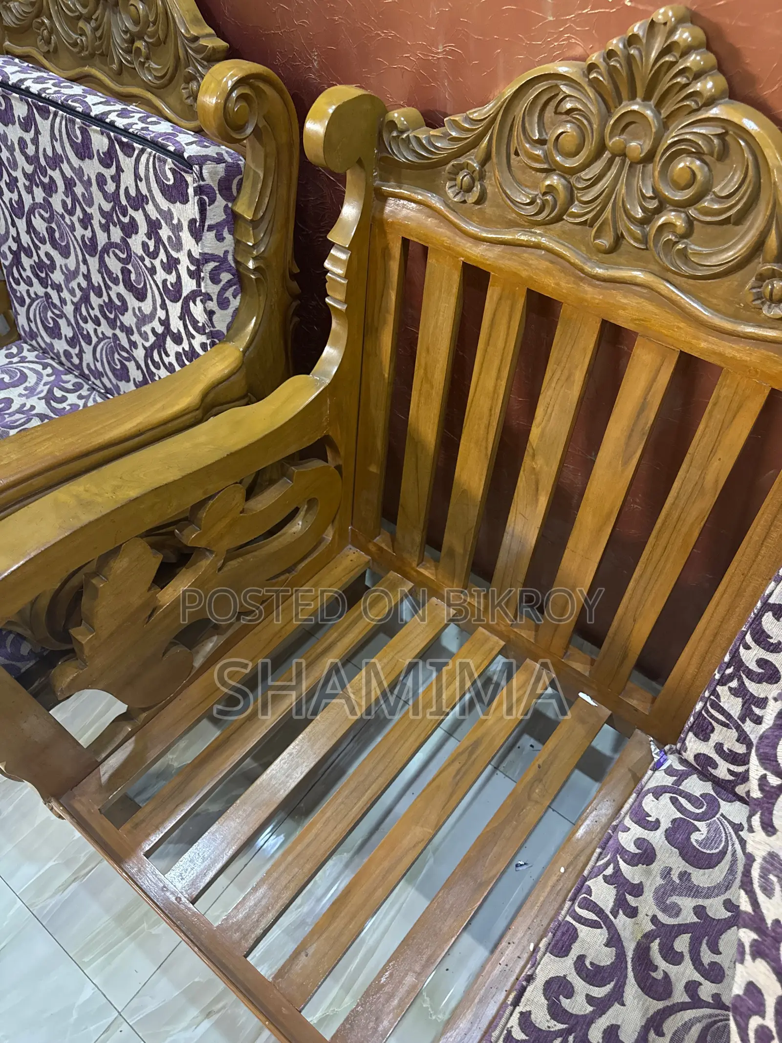 Teak Wood Sofa