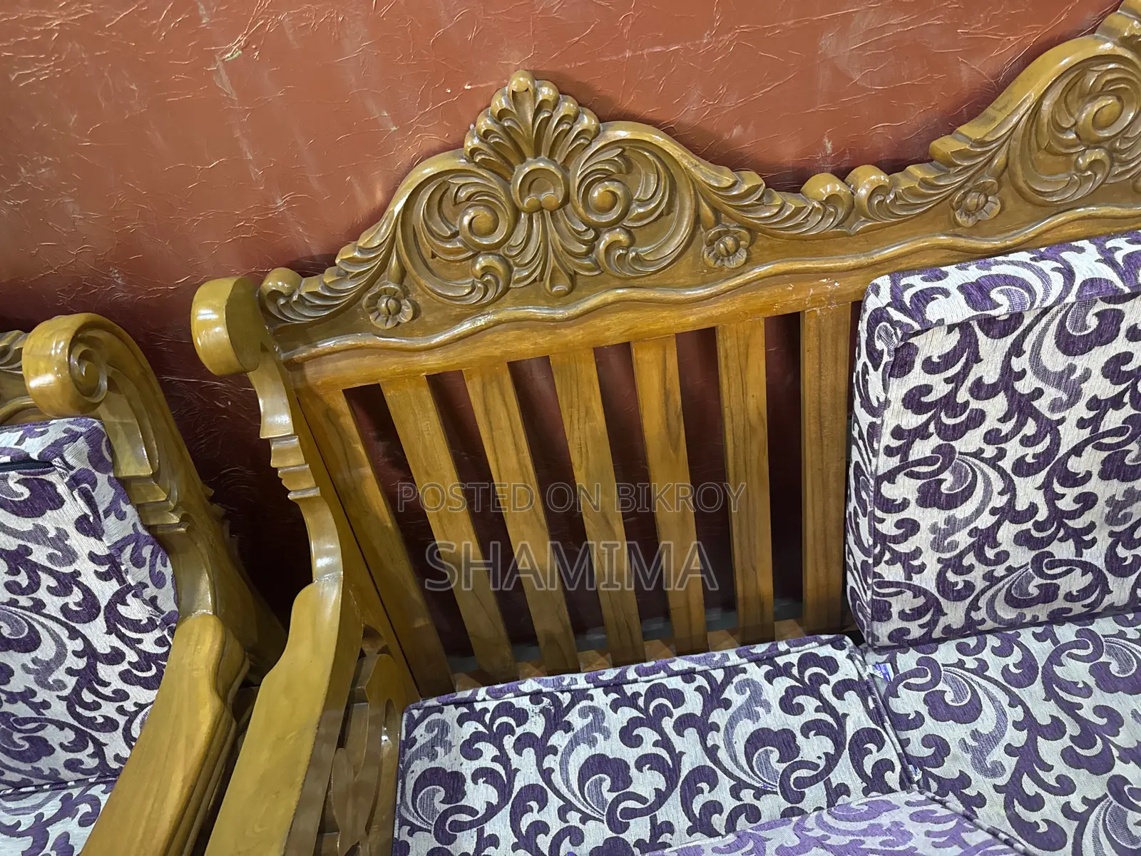 Teak Wood Sofa