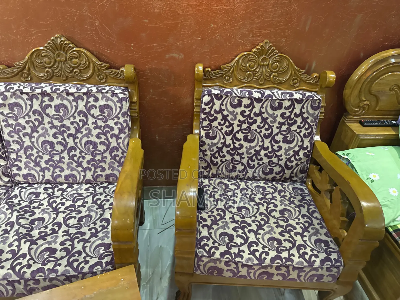 Teak Wood Sofa