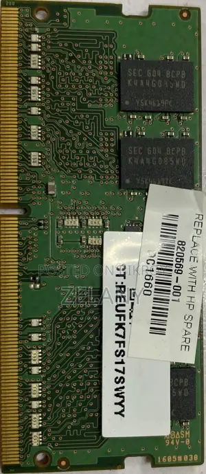 Samsung Original 4GB RAM.