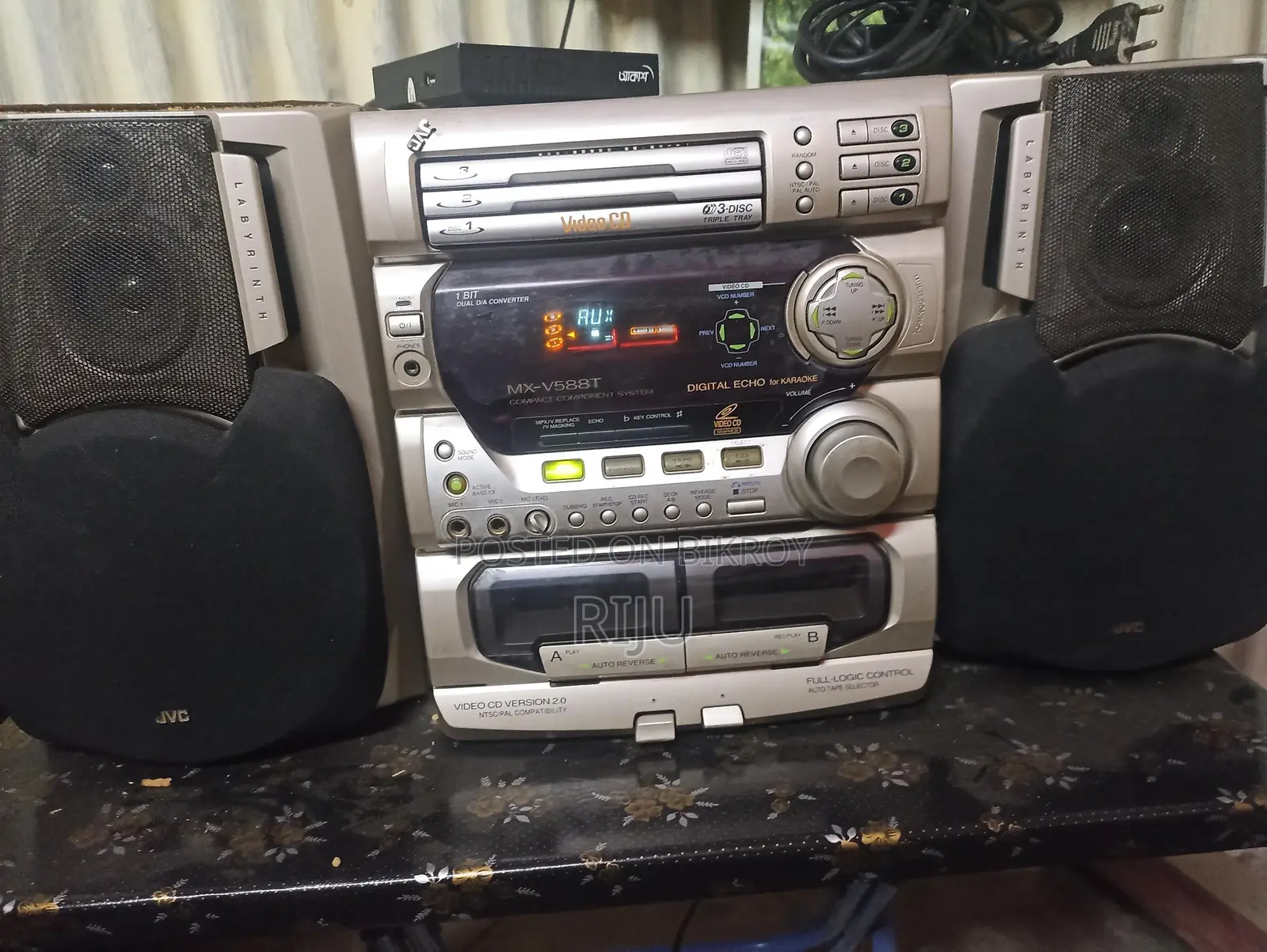 Jvc 1600Watt Sound System