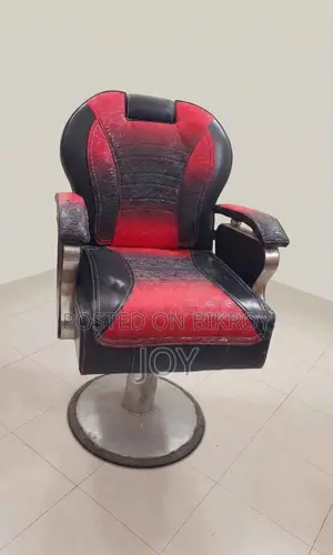 Salon/Parlor Chair (Red & Black) for Sale