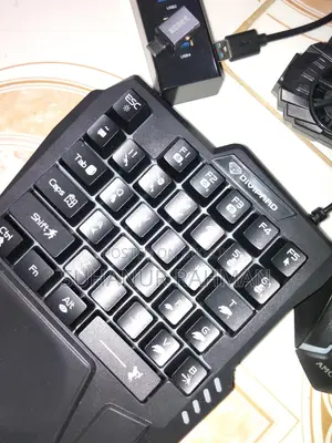 gaming keyboard and mouse+cooling fan