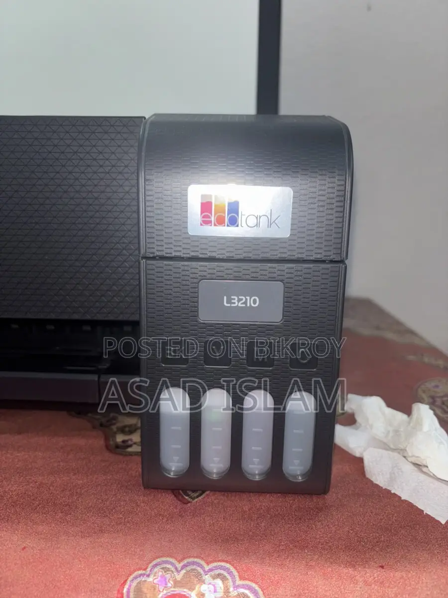 Epson Ecotank L3210 Printer Official Used
