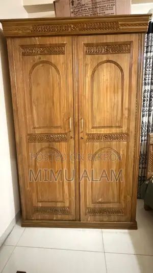 Chittagong Teak Wood 2-Part Almari