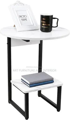 Mild Steel Sofa Side Table 05