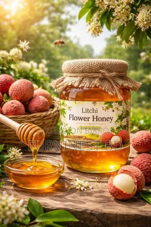 Pure Litchi Flower Honey – Natural and Authentic