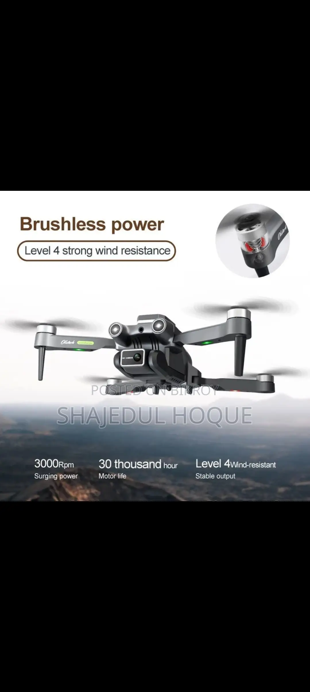 Brand New Gps H23 5g Drone With Extra Battery And Charger