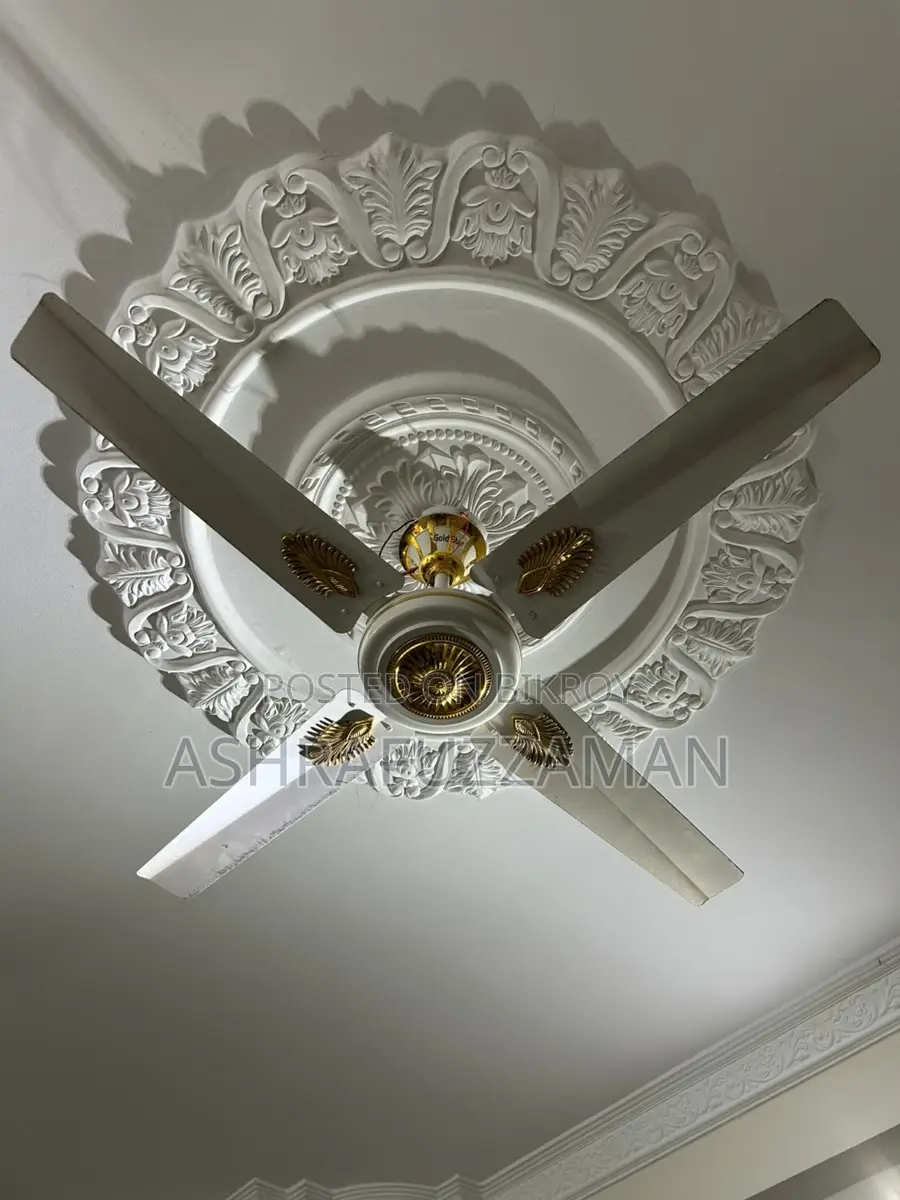 56" Extraordinary Ceiling Fan with 4 Aluminum Blades