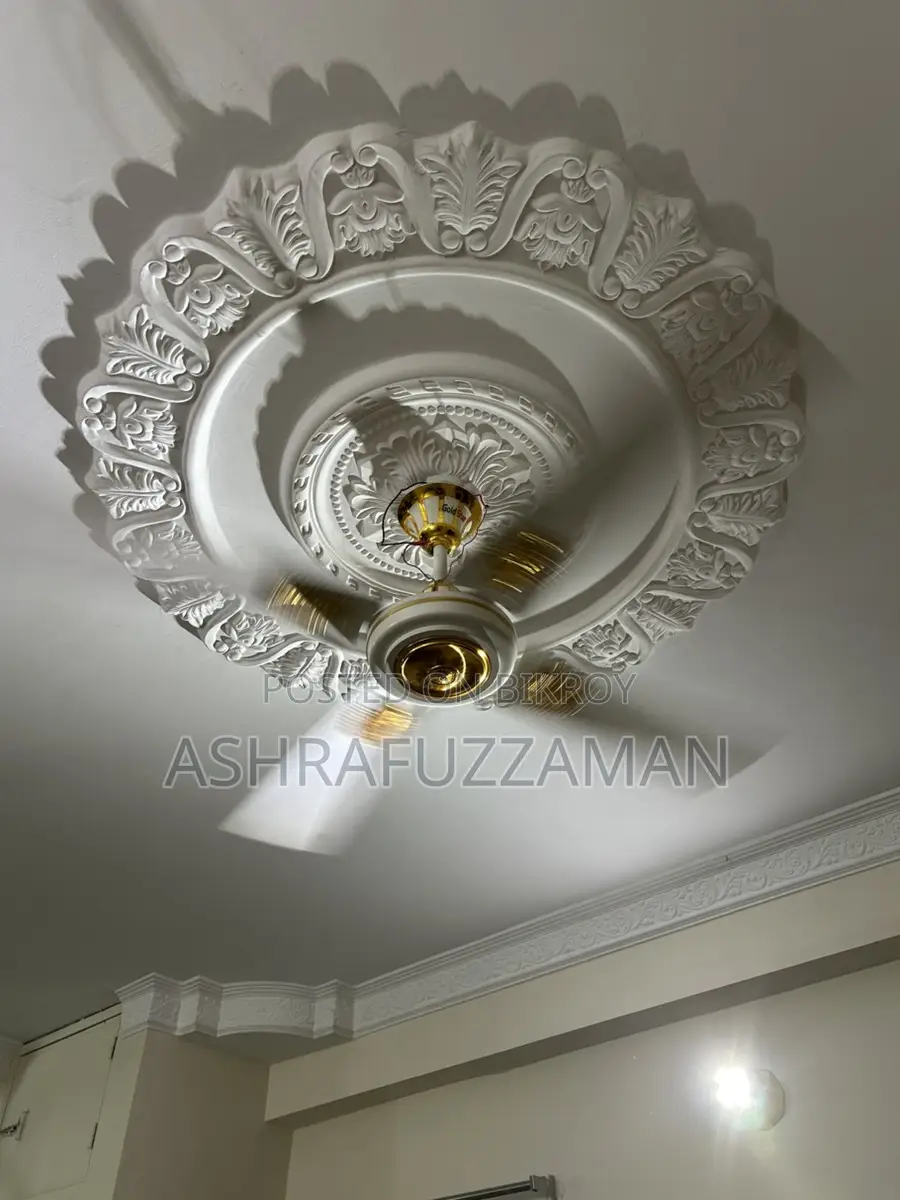 56" Extraordinary Ceiling Fan with 4 Aluminum Blades