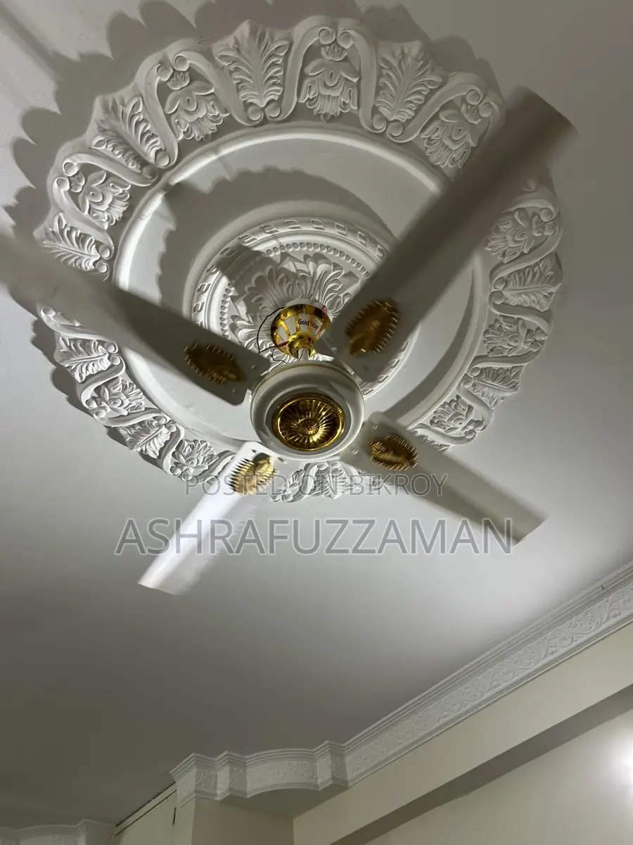56" Extraordinary Ceiling Fan with 4 Aluminum Blades