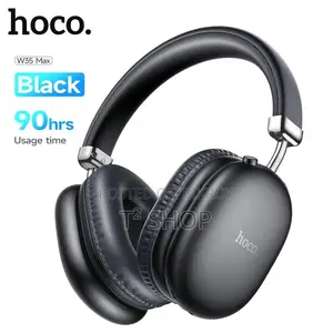 Hoco W35 Air Wireless Max Headphone (90 Hours Playback)