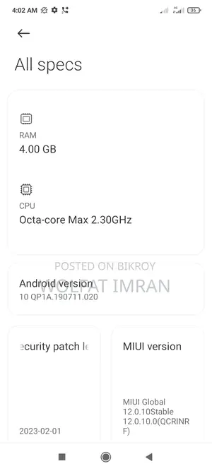 Xiaomi Poco C31 (Used)