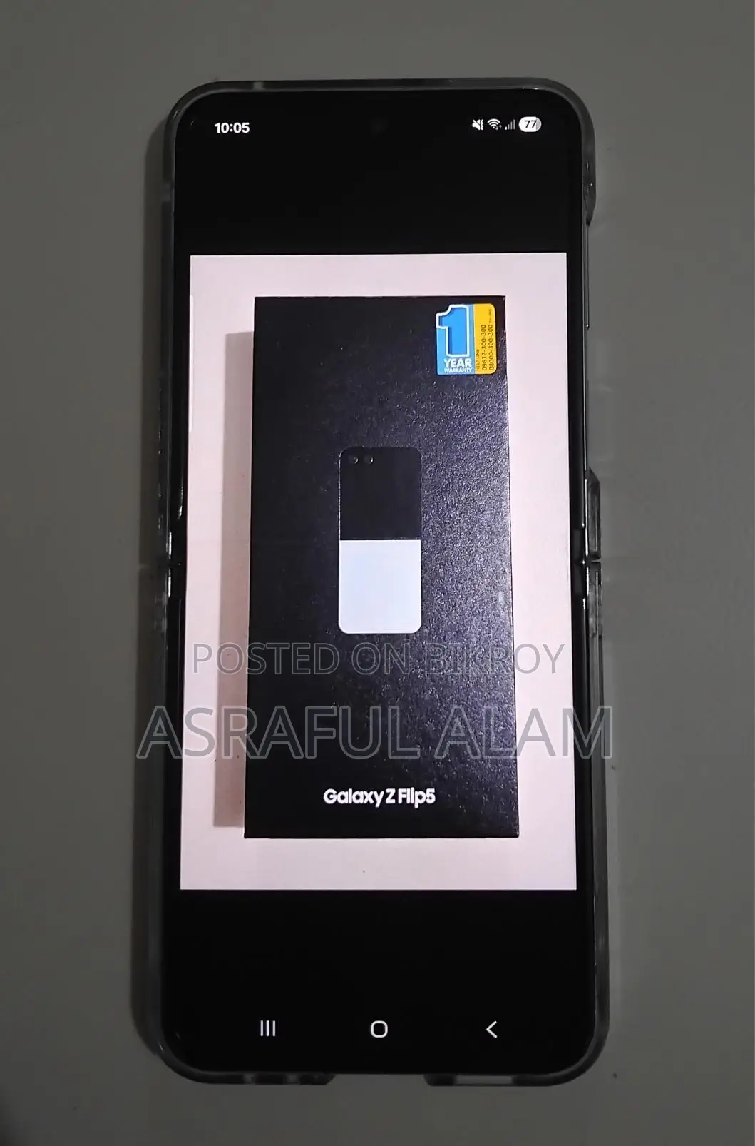 Samsung Galaxy Z Flip 5 256 GB Gray