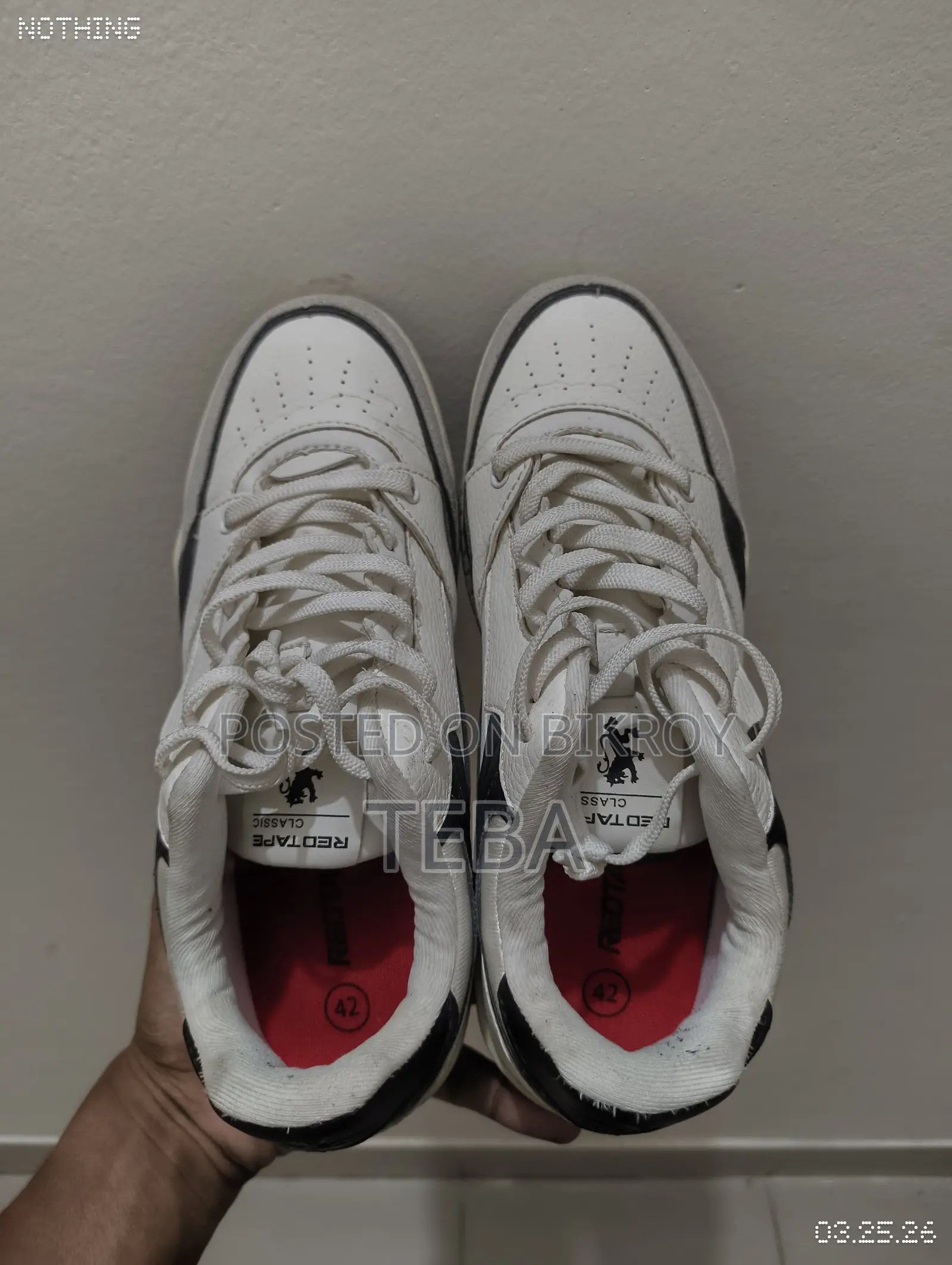 Original RedTape Shoes Size 42 (Used)