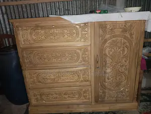 Teak wood bed and wardrobes for sale