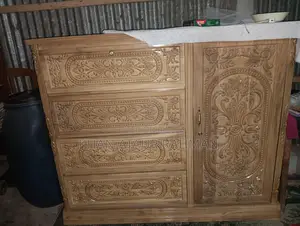 Teak wood bed and wardrobes for sale