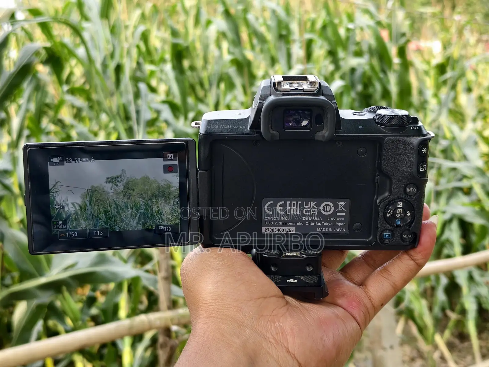 Canon M50 Mark ii Mirror less 4k (With Box)