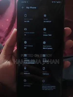 Itel A50C . (Used)