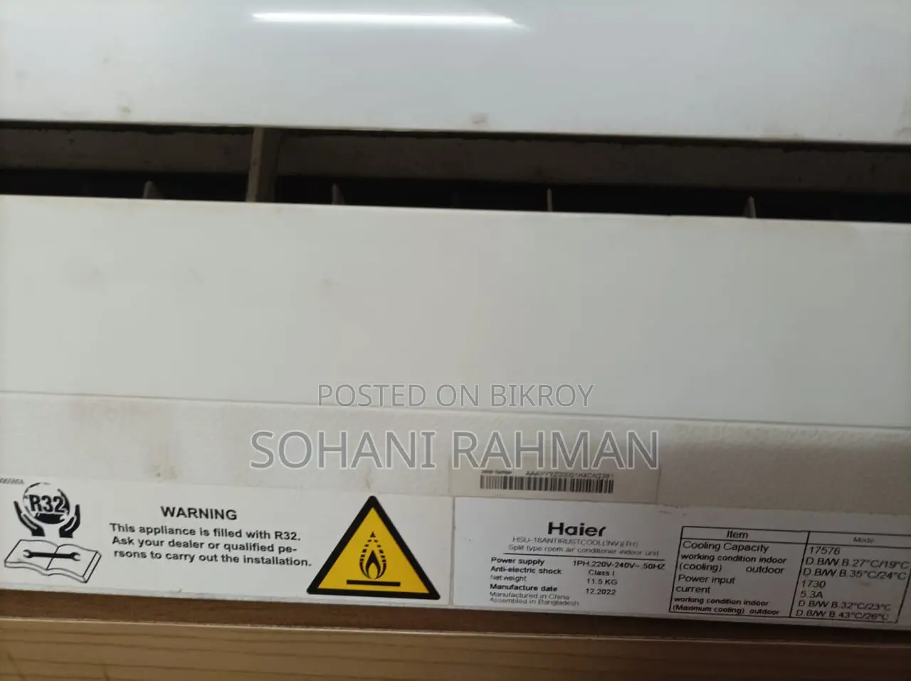 Haier Ac for Sell