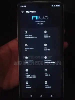 Tecno Spark 10 Pro (Used)