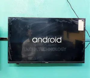 Haier-32" Inch Android Frameless 4K Support Voice Control TV