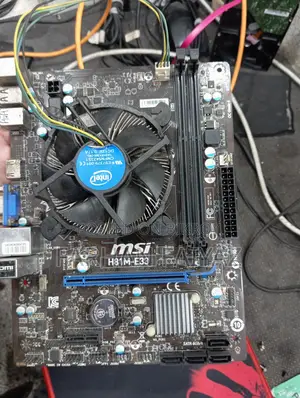 র‍্যামসহ MSI মাদারবোর্ড H81M-E33