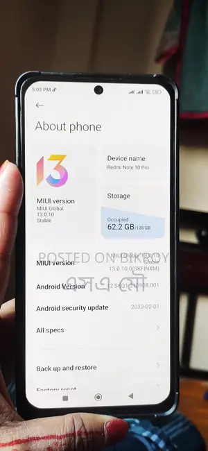Xiaomi Redmi Note 10 Pro (Used)