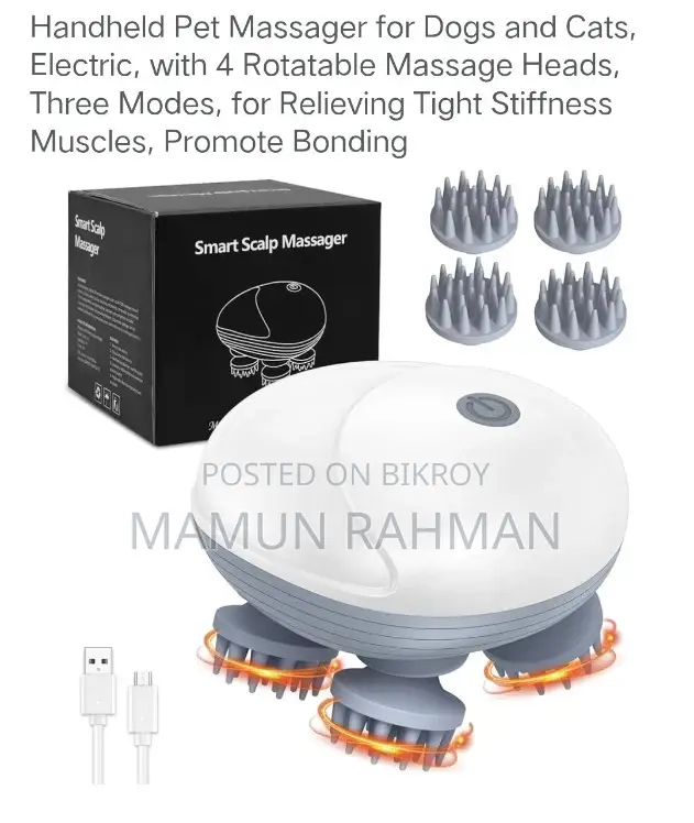 Digital smart Scalp massager