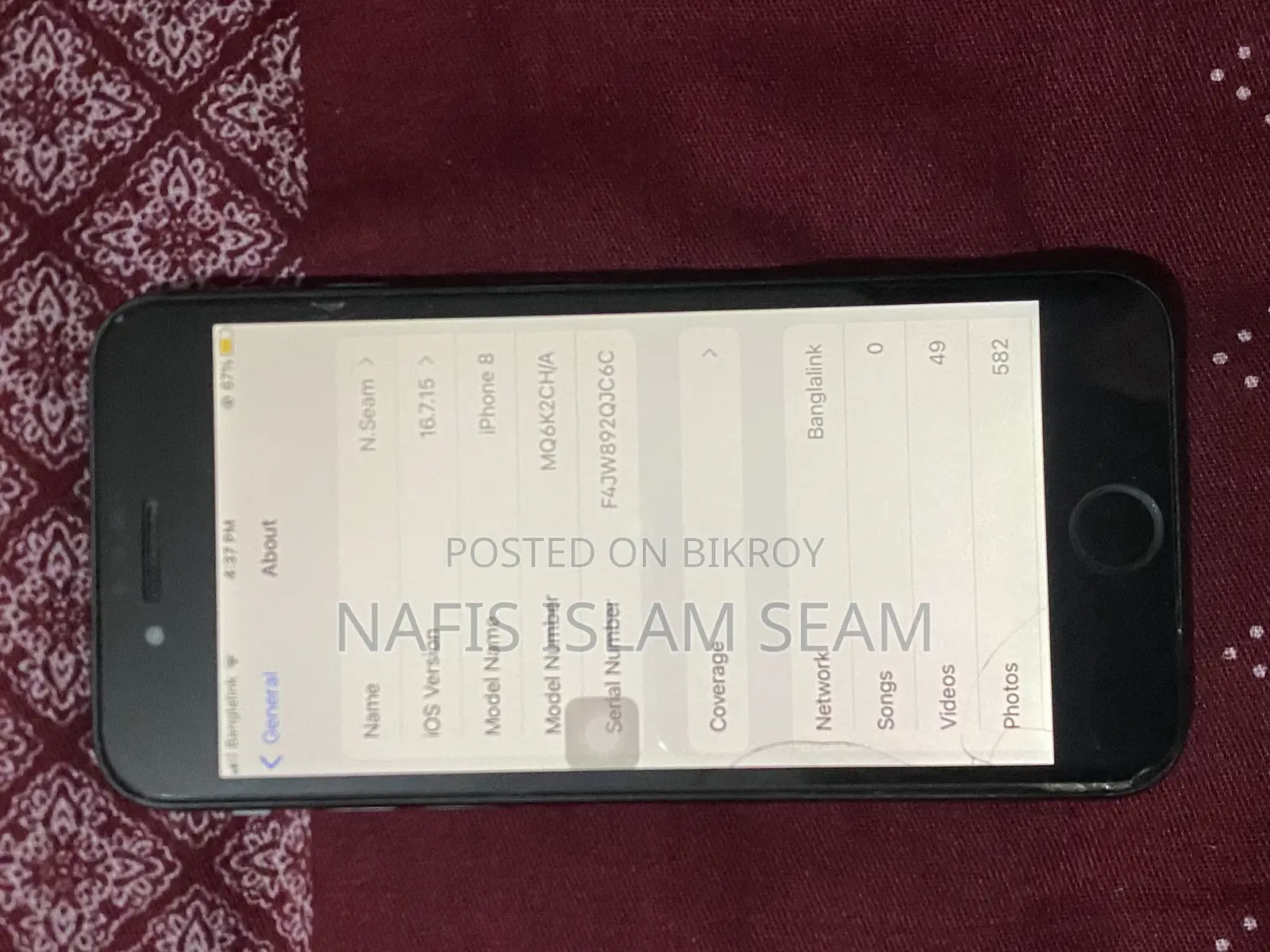 Apple iPhone 8 (Used)