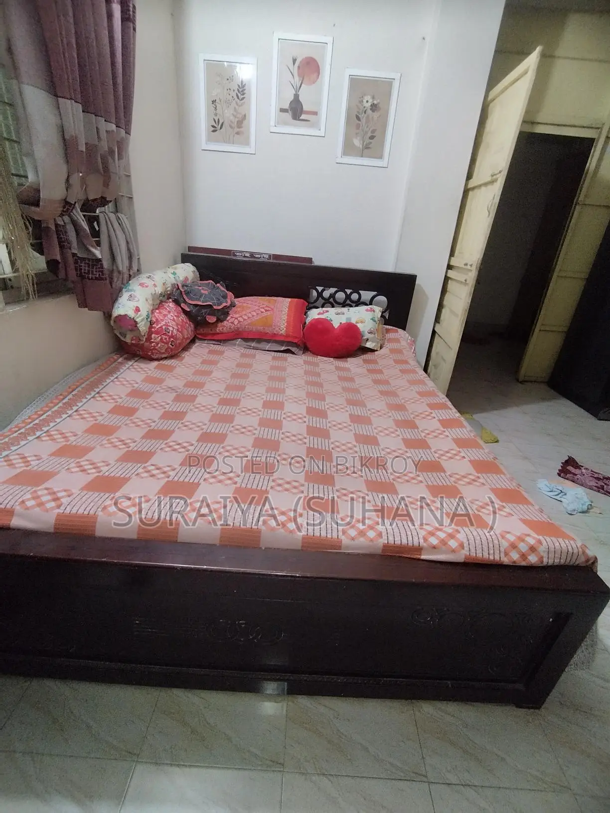Wooden Bed