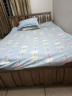 Akashmoni Wood Bed