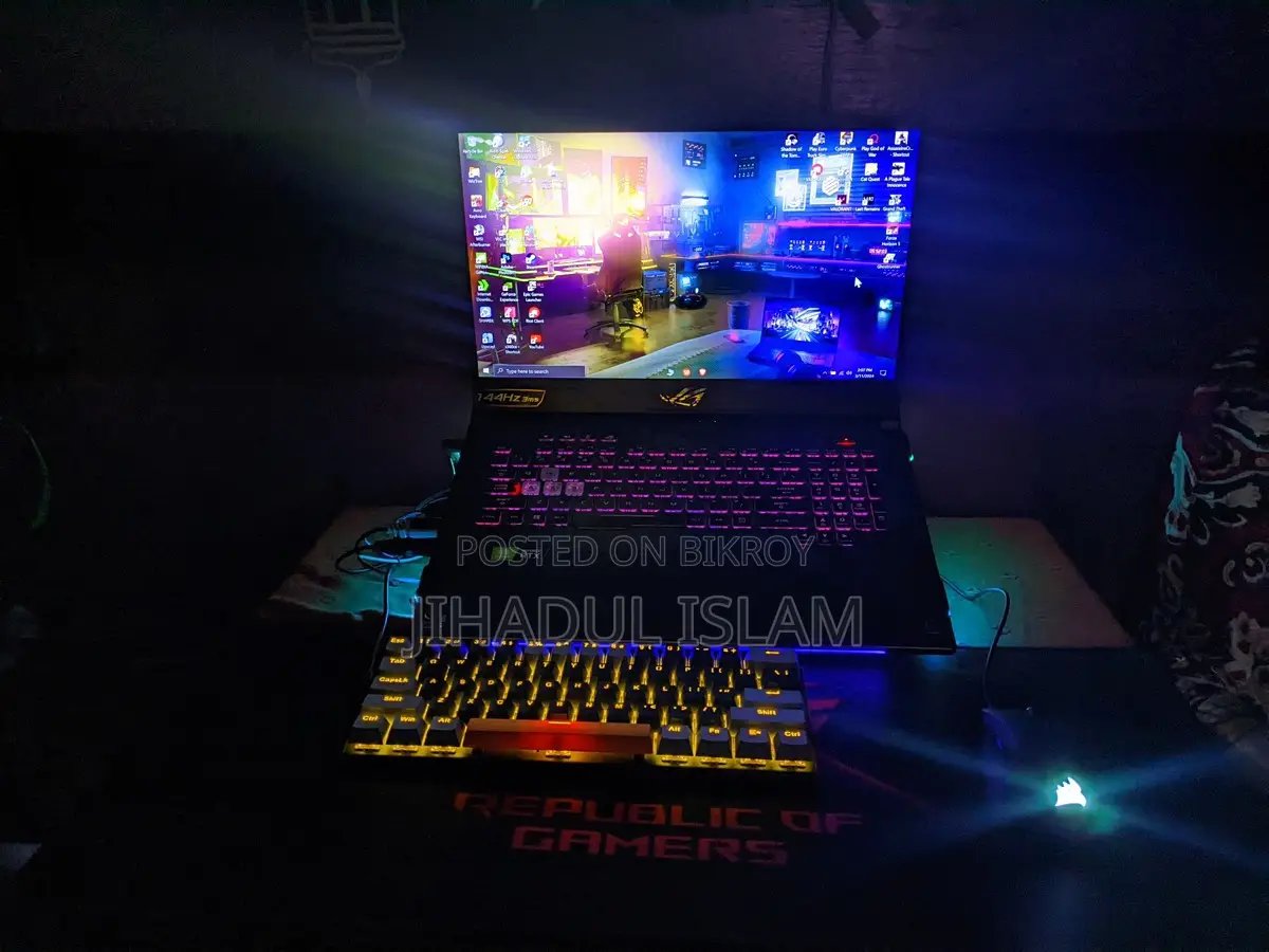 Laptop Asus ROG Strix SCAR II 32GB Intel Core I7 SSHD+SSD 1T