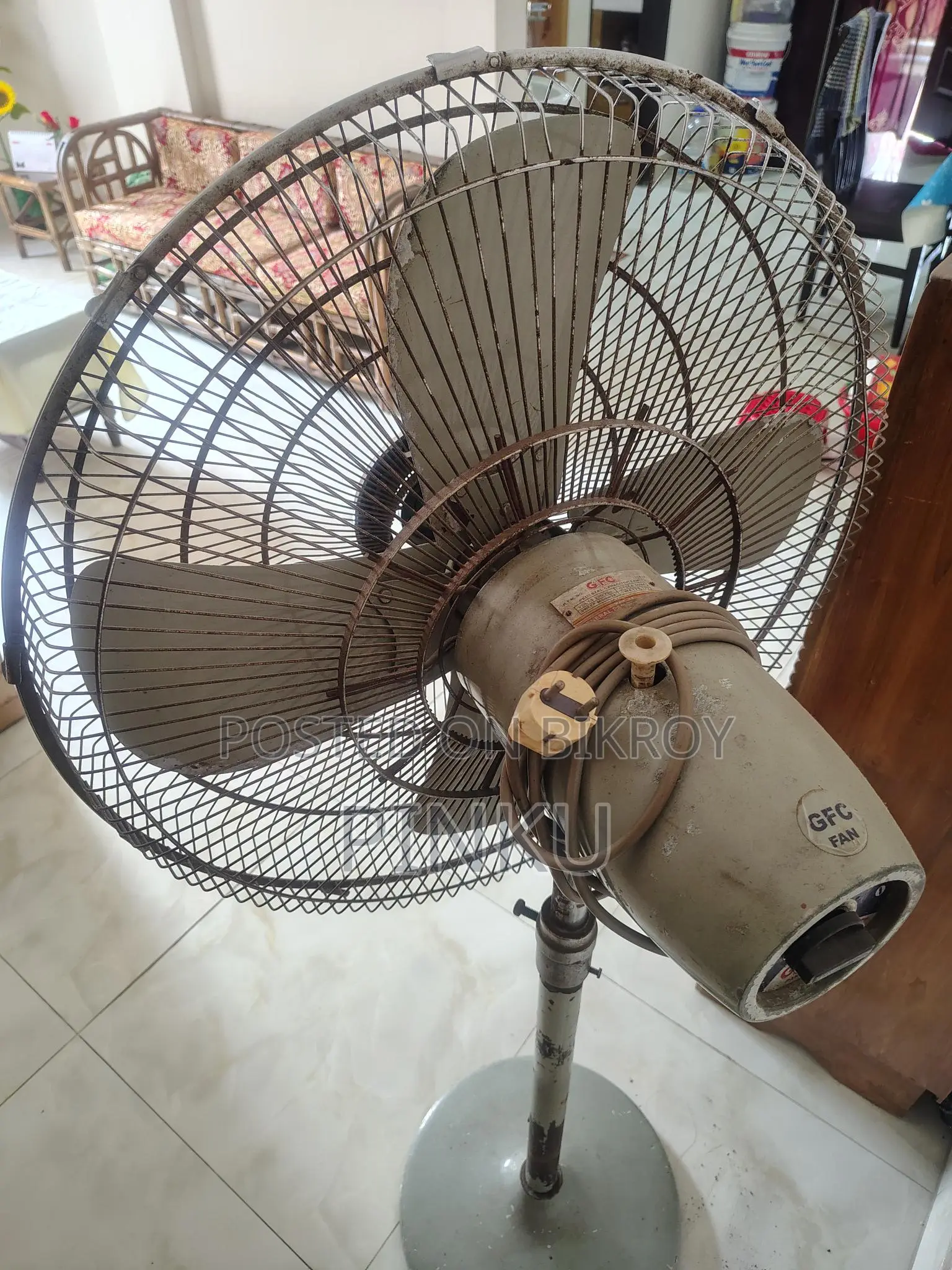 Original Pakistan GFC Stand Fan