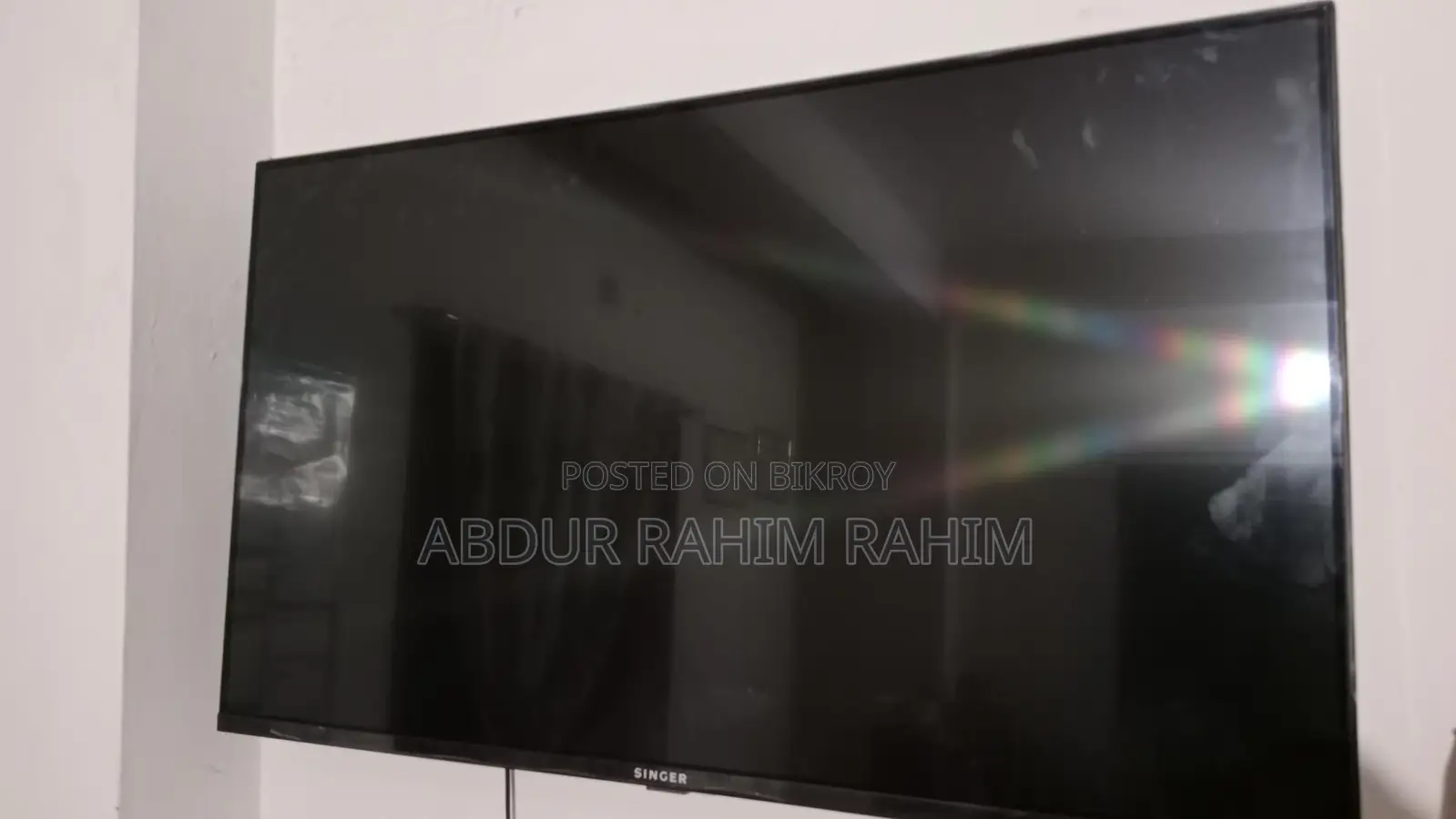 Android, Smart 43" Singer TV for sale.