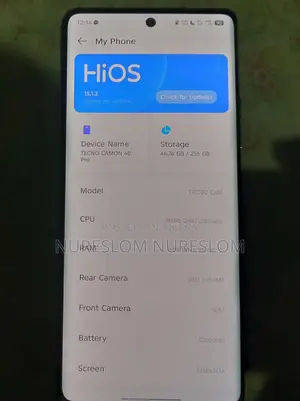Tecno Camon 40 Pro 8+8/256 (Used)