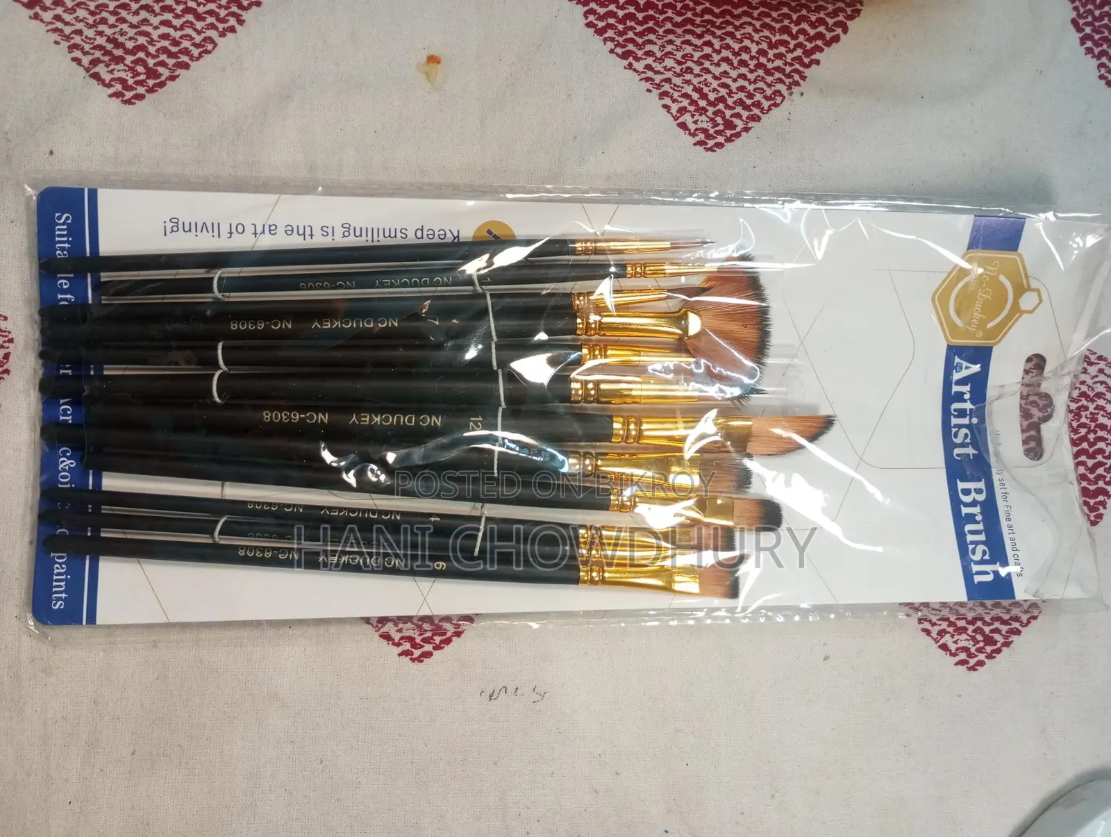 12 Pcs Artist Paint Brush Set