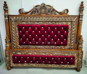 Teak Wood Bed for Sale (Used But Like New)