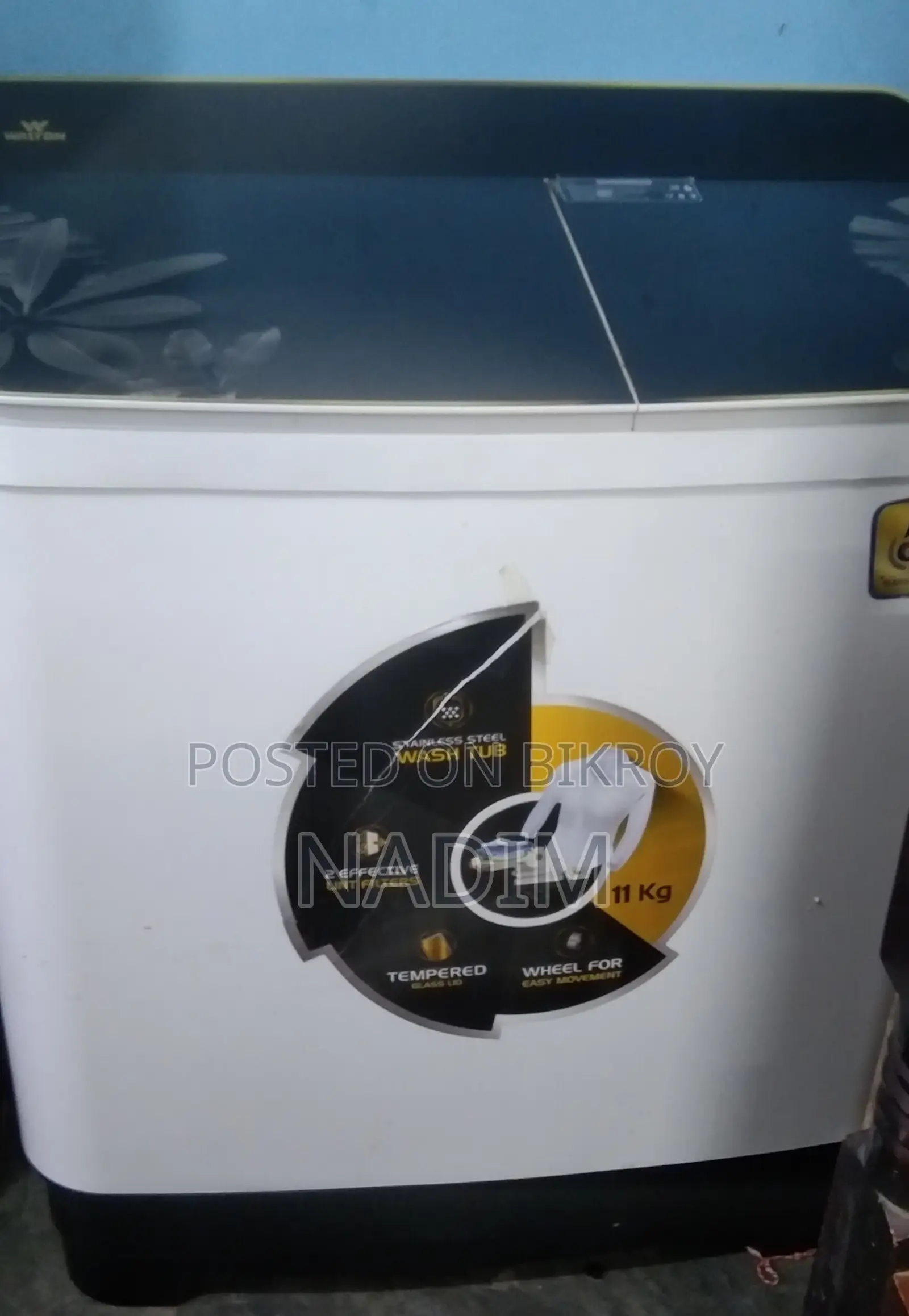 Walton 11 Kg Semi Auto Washing Machine
