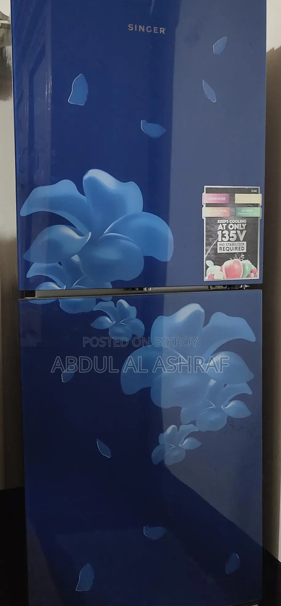 Singer Top Mount Refrigerator 185 Ltr