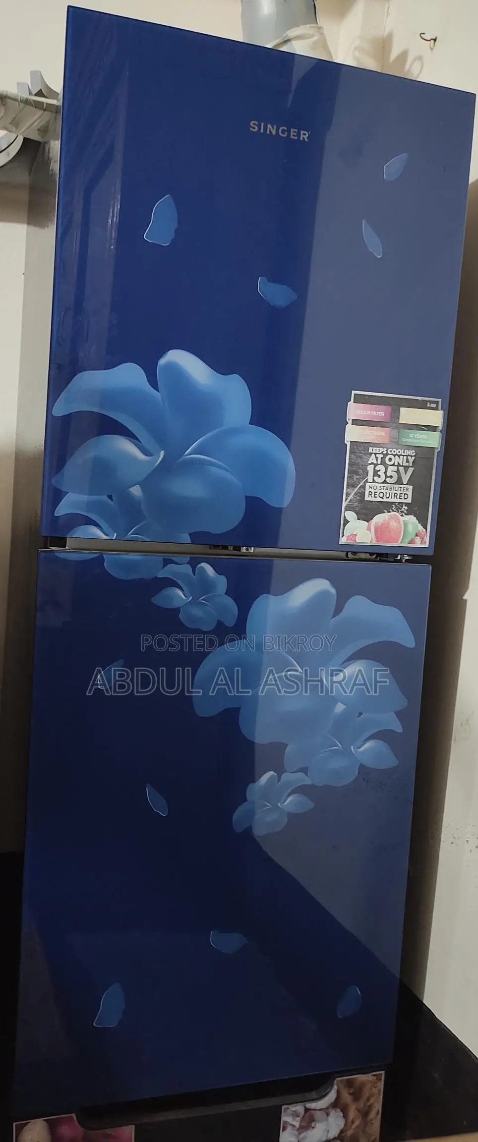 Singer Top Mount Refrigerator 185 Ltr