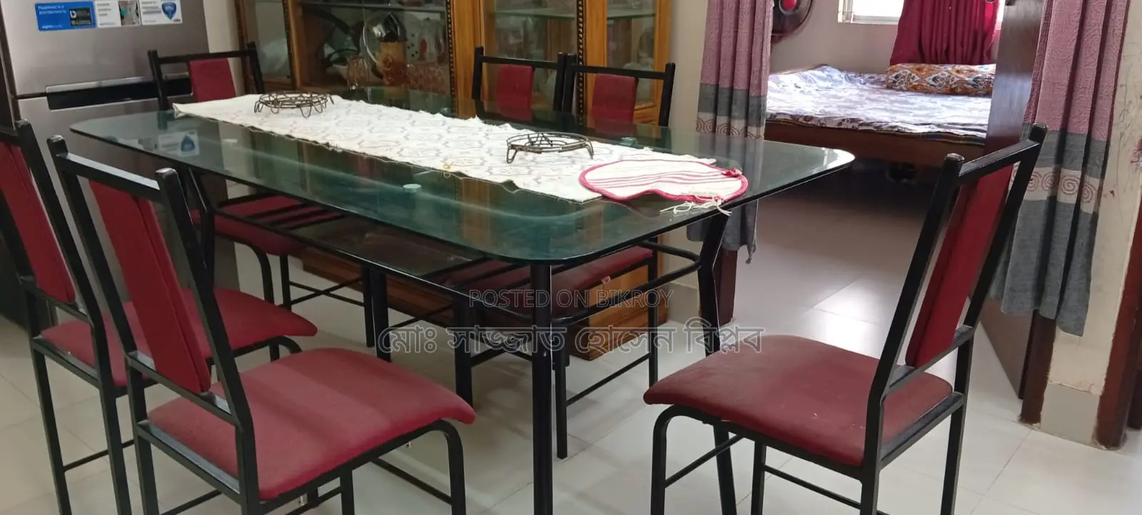 Regal Furniture Dining Table and six Chair