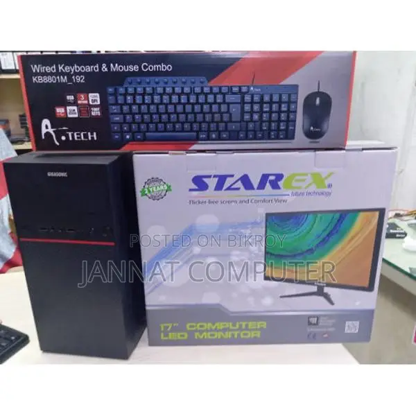 New Core i3 + 4GB RAM + 1000GB HDD + 128GB SSD + 17'' LED