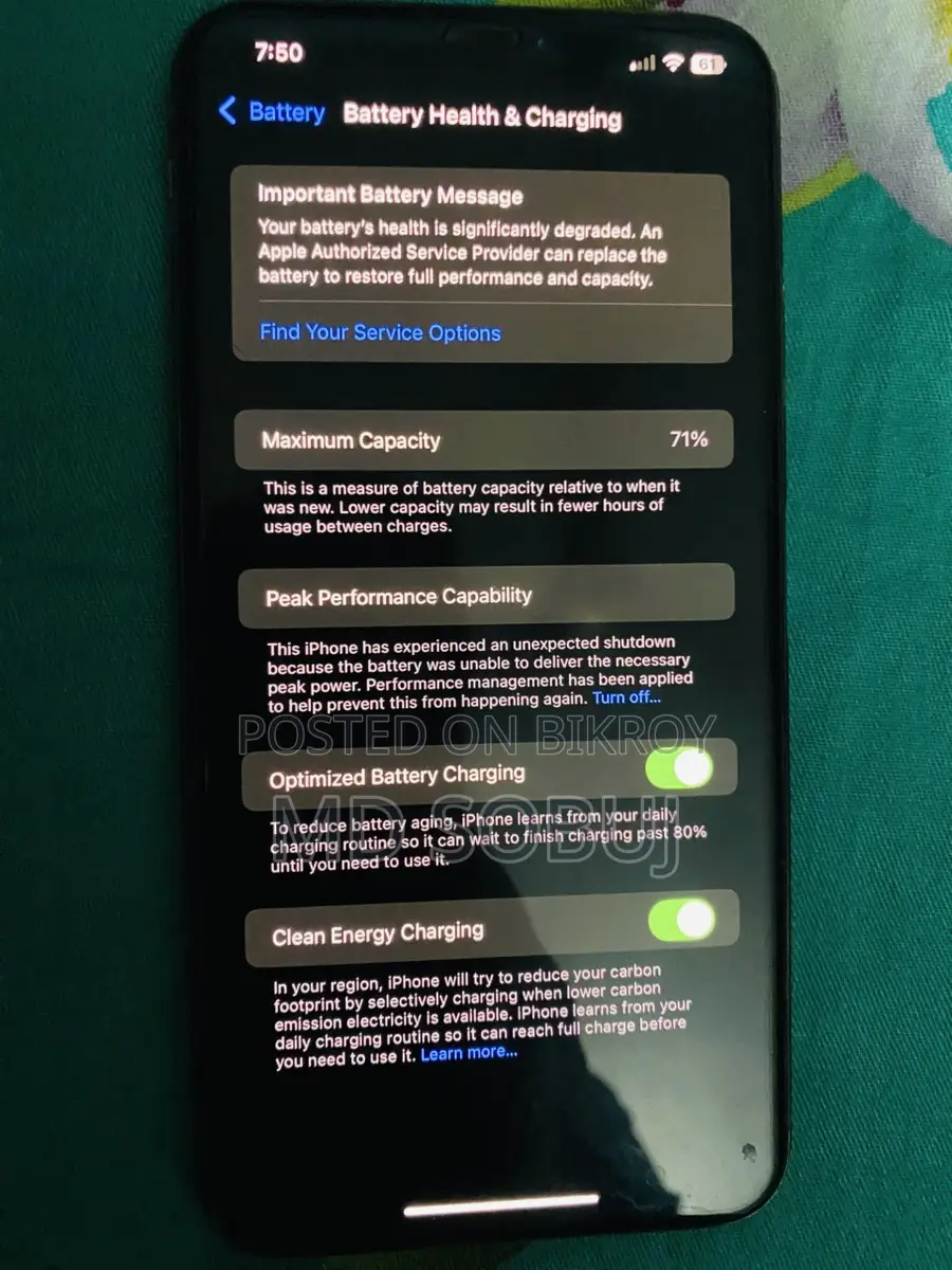 Apple iPhone XS Max (Used)