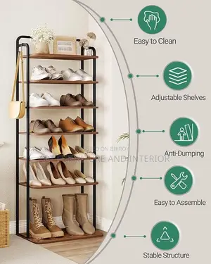 Iron Shoe Rack - 02