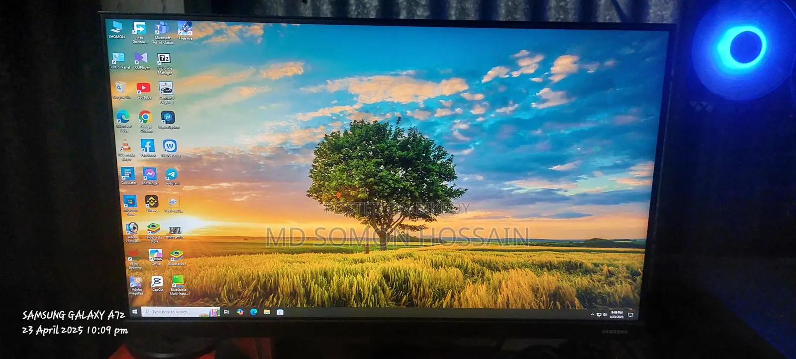 স্যামসাং মনিটর ২২ ইঞ্চি