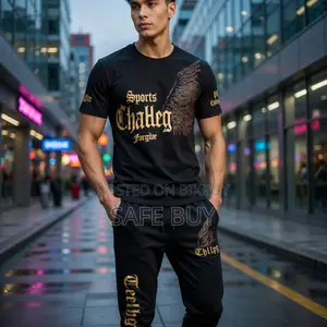 Trendy Mash T-Shirt + Trouser Combo