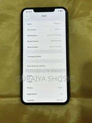 Apple iPhone 11 Pro Max (Used)