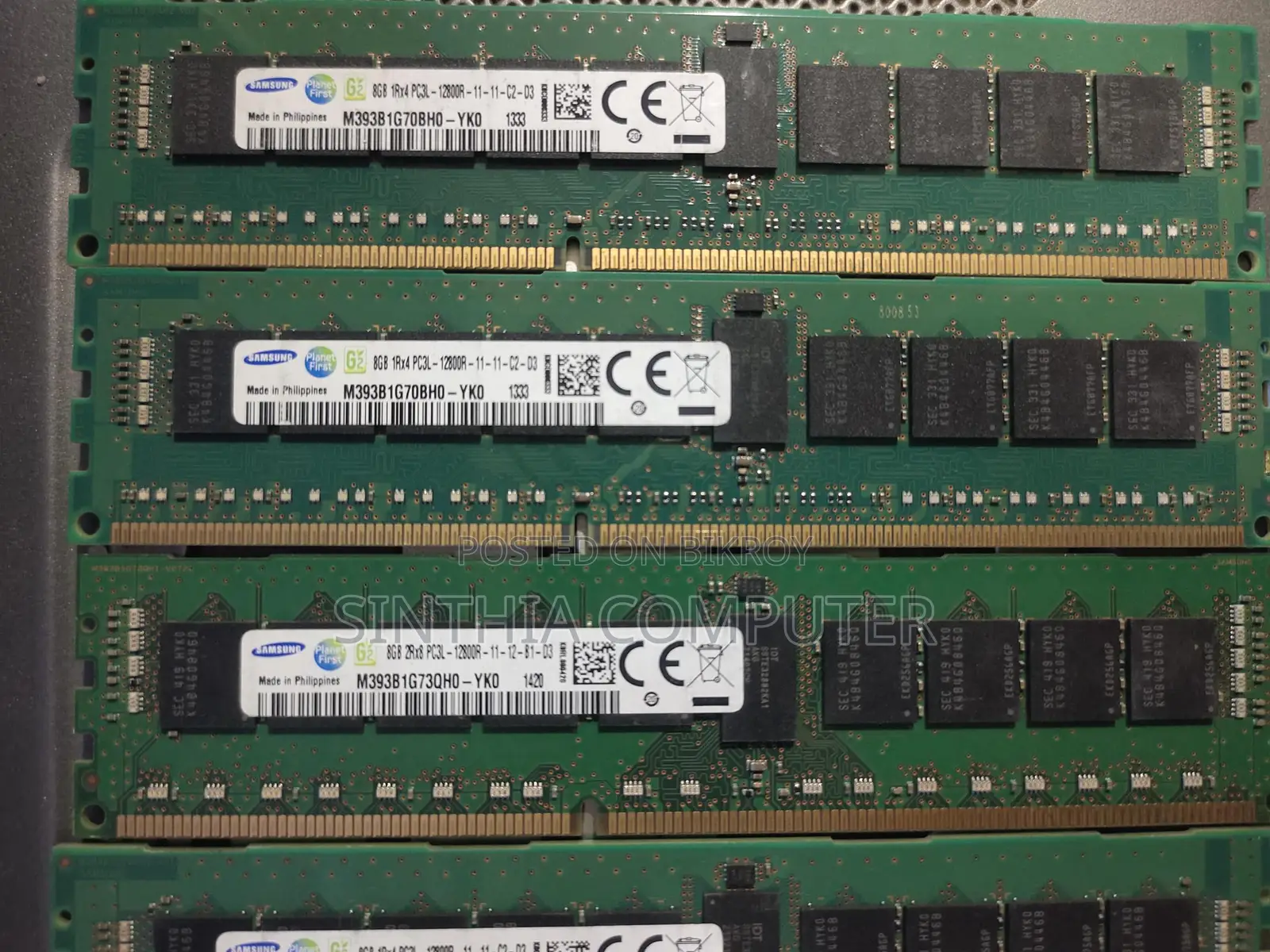 Samsung 8GB DDR3 ECC Registered Server RAM