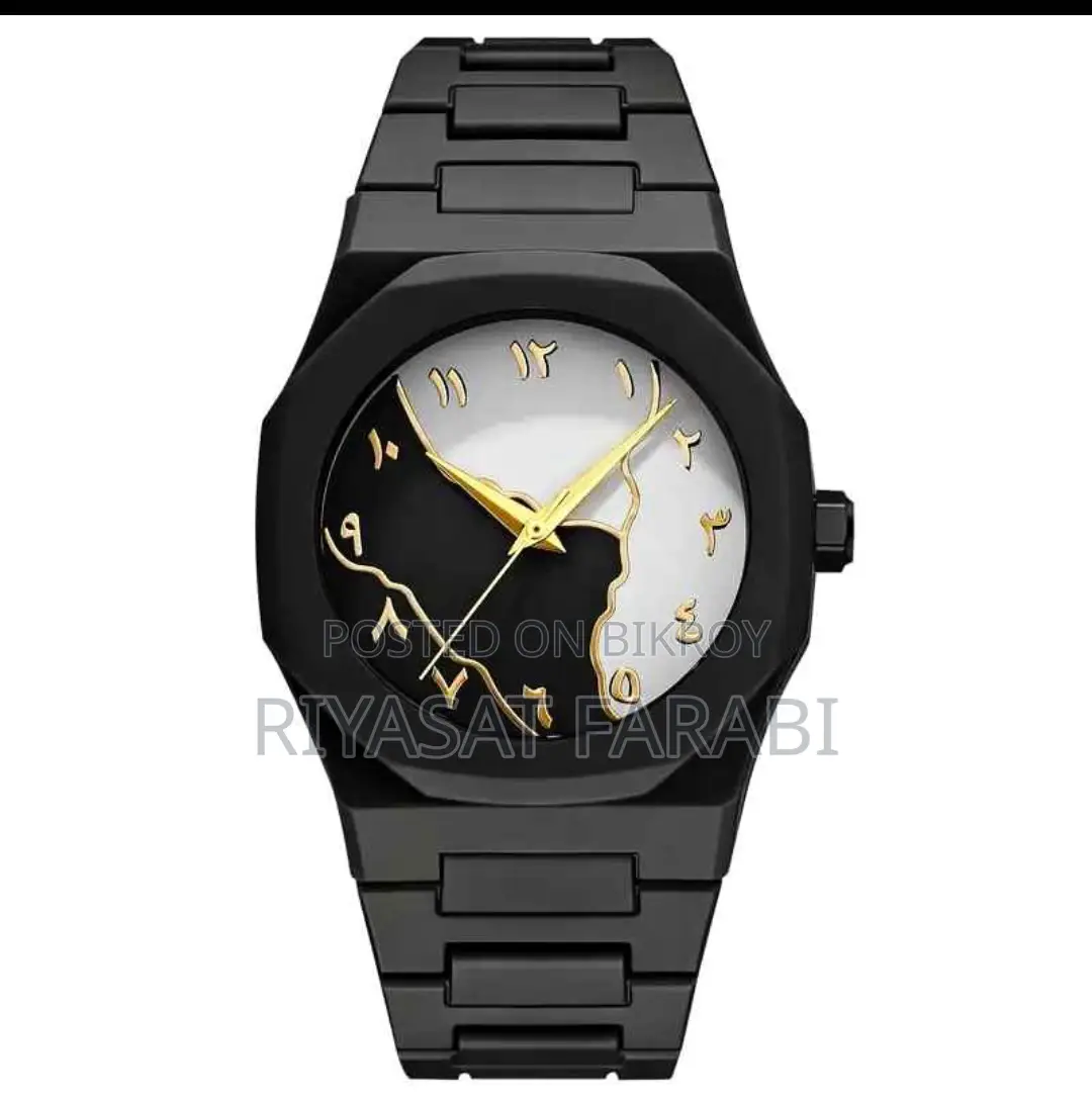 Arabian aura Luxury fashion mens waterproof watch.